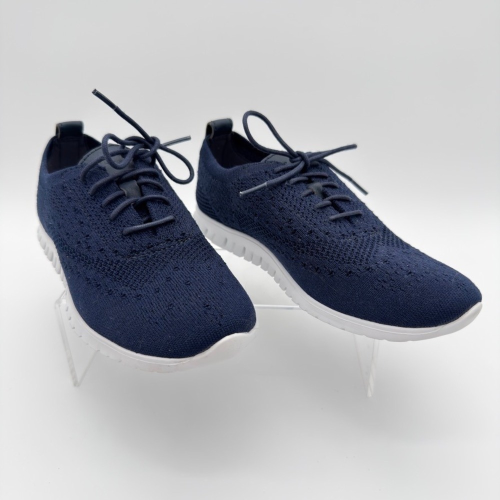 Cole Haan ZEROGRAND Stitchlite Wingtip Oxford Navy Women's 6B W06730